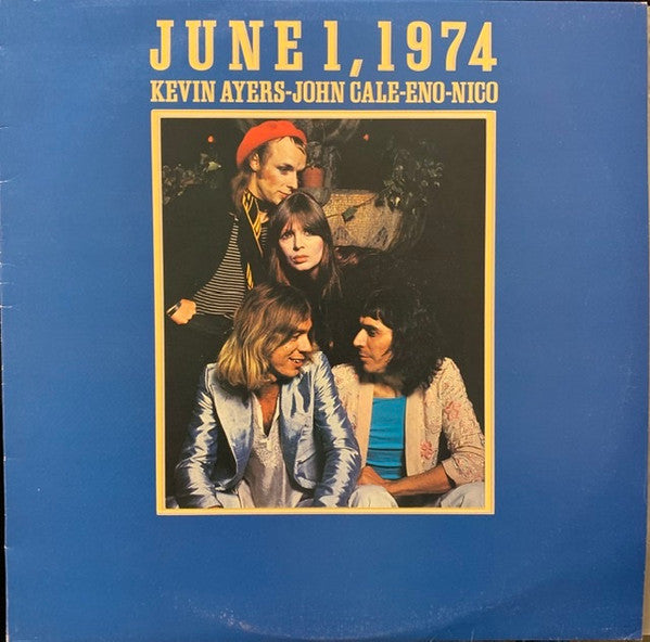 Kevin Ayers - John Cale - Brian Eno - Nico (3) : June 1, 1974 (LP, Album, RP)