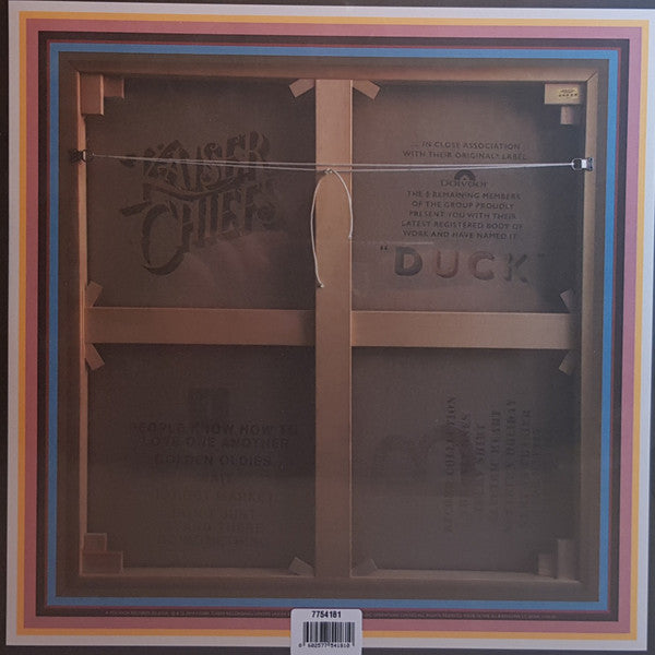 Kaiser Chiefs : Duck (LP, Album, Ltd, Blu)