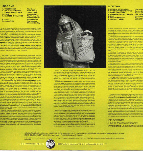 Various : The Rhino Brothers Present The World's Worst Records! (LP, Comp)