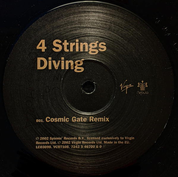 4 Strings : Diving (12", Bla)