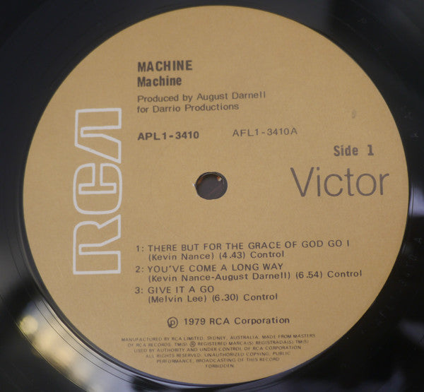 Machine : Machine (LP, Album)