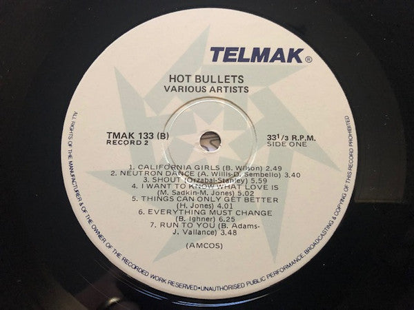 Various : Hot Bullets Vol.2 (LP, Comp)