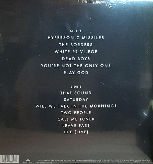 Sam Fender : Hypersonic Missiles (LP, Album, Ltd, Cle)