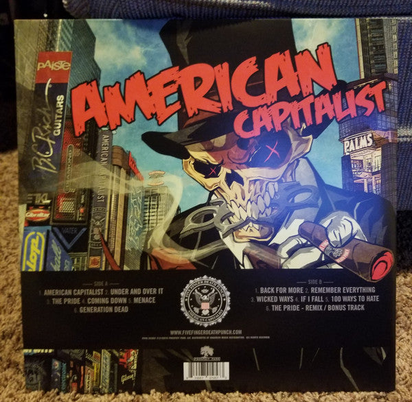 Five Finger Death Punch : American Capitalist (LP, Album, RE)
