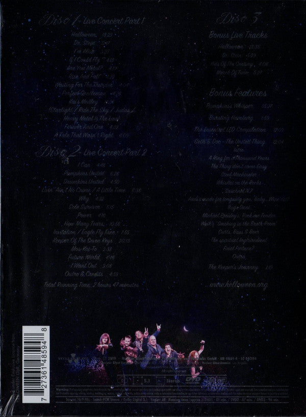 Helloween : United Alive (3xDVD-V, Ltd, PAL)