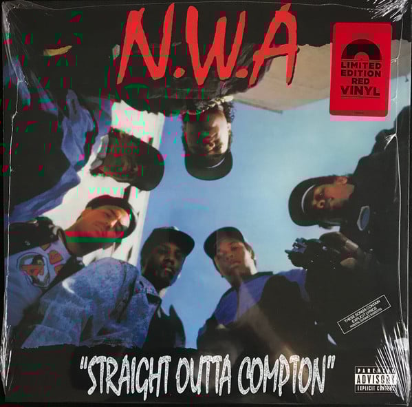 N.W.A. : Straight Outta Compton (LP, Album, Ltd, RE, Red)