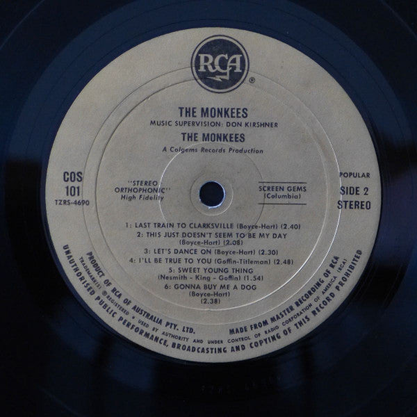 The Monkees : The Monkees (LP, Album, RE, Gol)