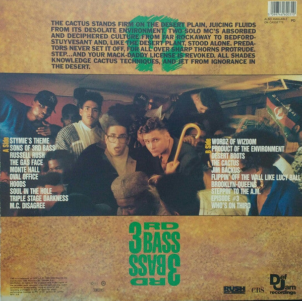3rd Bass : The Cactus Al/Bum (LP, Album)