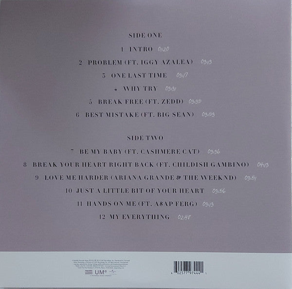 Ariana Grande : My Everything (LP, Album, RE)