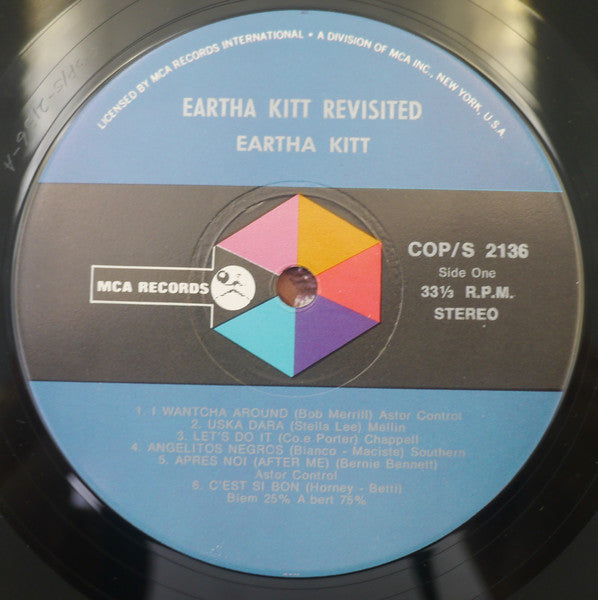 Eartha Kitt : Revisited (LP, Album, RE)
