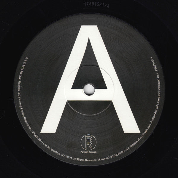 Idles : Joy As An Act Of Resistance (LP, Album, RP, Acr)