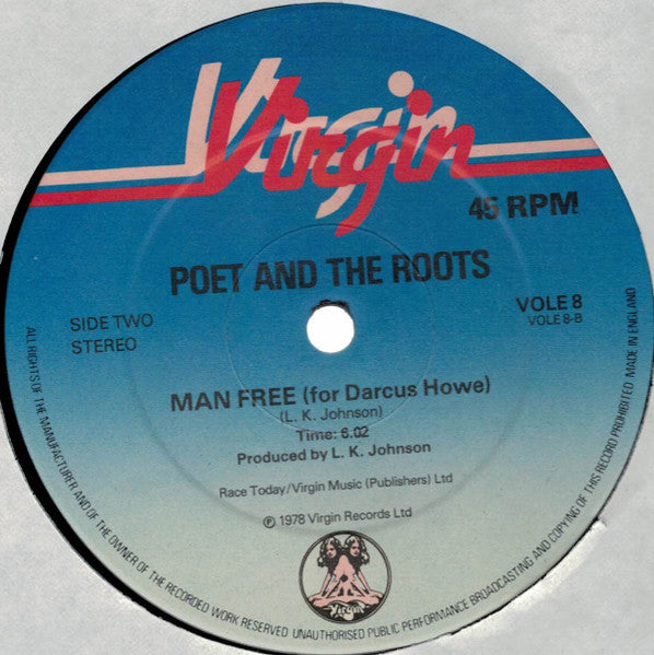Poet And The Roots : It Dread Inna Inglan (For George Lindo) (12")