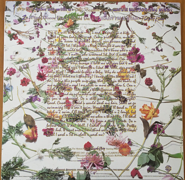 Prince And The Revolution : Purple Rain (LP, Album)
