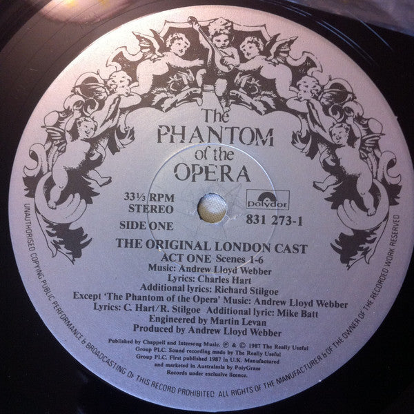 Andrew Lloyd Webber : The Phantom Of The Opera (2xLP, Album, Gat)