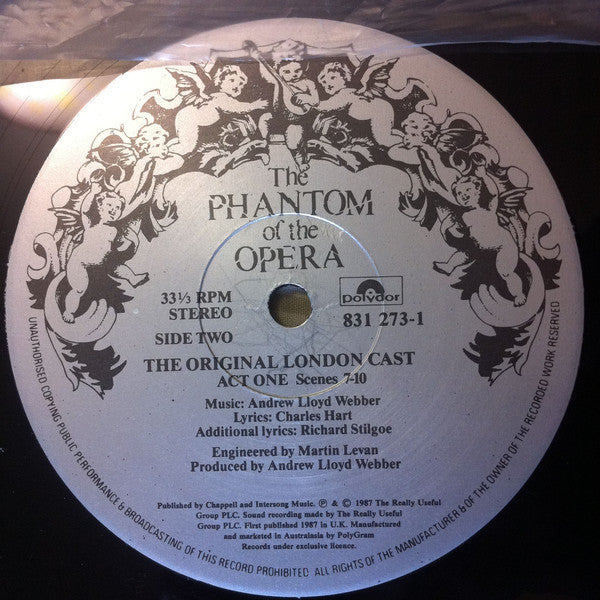 Andrew Lloyd Webber : The Phantom Of The Opera (2xLP, Album, Gat)