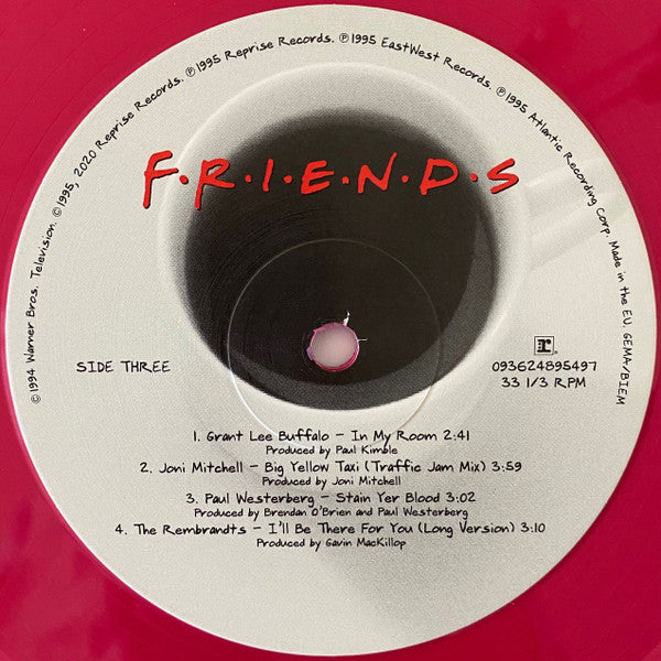 Various : Friends (LP + LP, S/Sided, Etch + Comp, Ltd, RE, Pin)