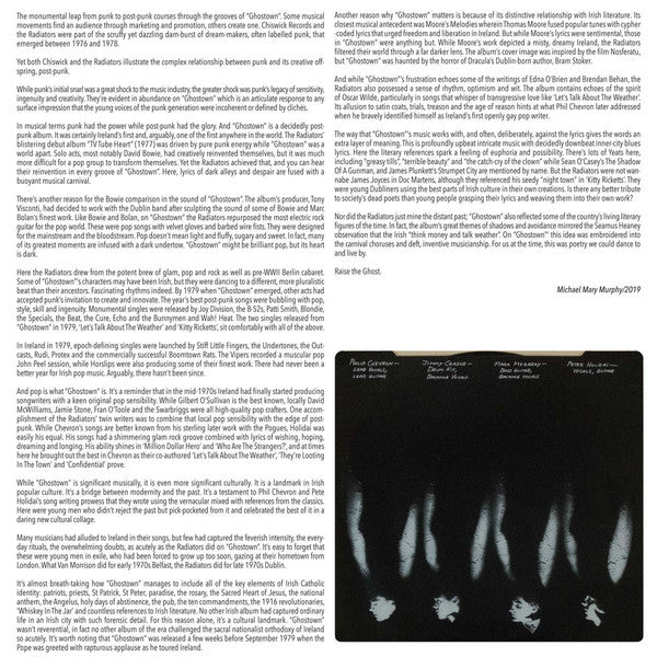 The Radiators* : Ghostown (2xLP, Album, RE, Cle)