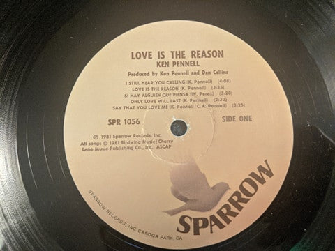 Ken Pennell : Love Is The Reason (LP, Album)