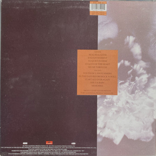 Van Morrison : Enlightenment (LP, Album)