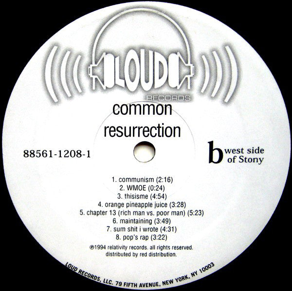 Common : Resurrection (LP, Album, RE)