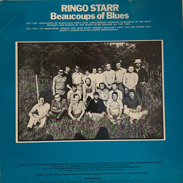 Ringo Starr : Beaucoups Of Blues (LP, Album)