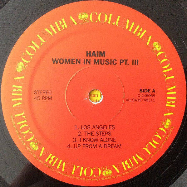 Haim (2) : Women In Music Pt. III (2x12", Album)