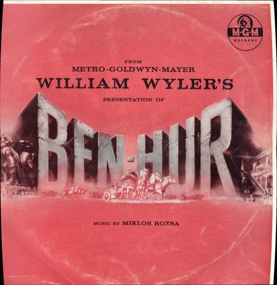 Miklós Rózsa : Ben-Hur (LP, Album, Mono)