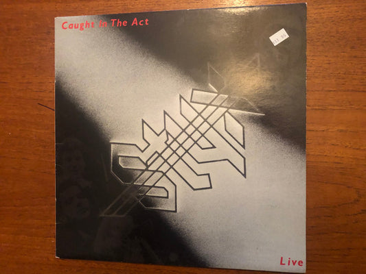 Styx : Caught In The Act Live (LP, Album, Gat)
