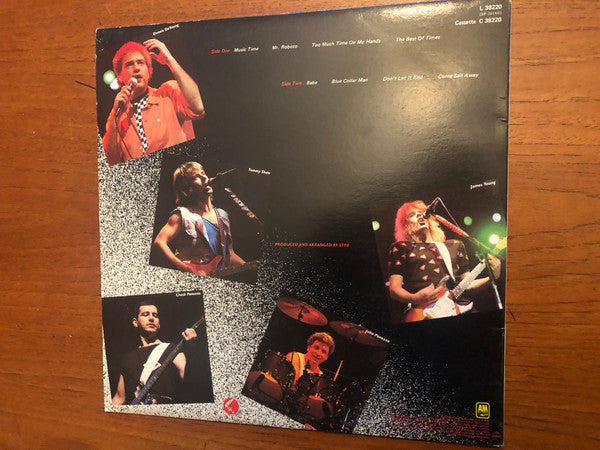 Styx : Caught In The Act Live (LP, Album, Gat)