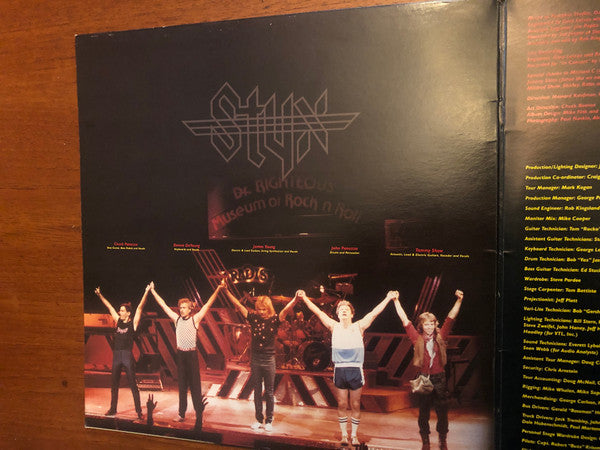 Styx : Caught In The Act Live (LP, Album, Gat)