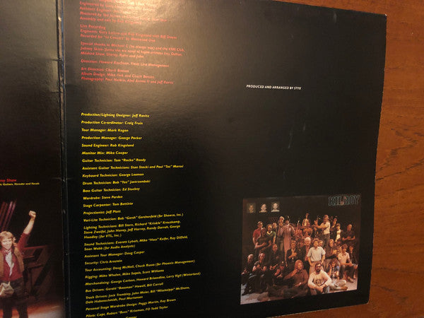 Styx : Caught In The Act Live (LP, Album, Gat)