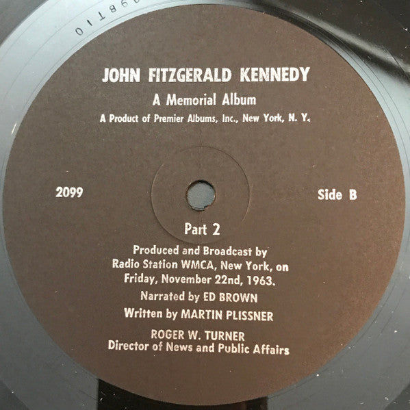 John F. Kennedy : A Memorial Album (LP, Album)