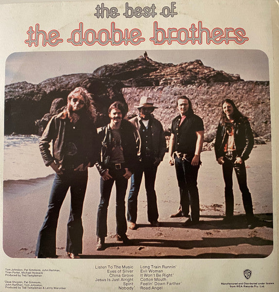 The Doobie Brothers : Listen To The Music - The Best Of The Doobie Brothers (LP, Comp, RE)