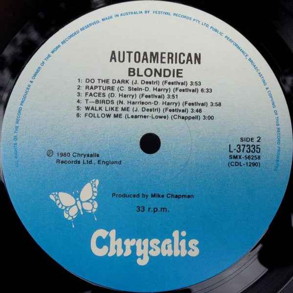 Blondie : AutoAmerican (LP, Album)
