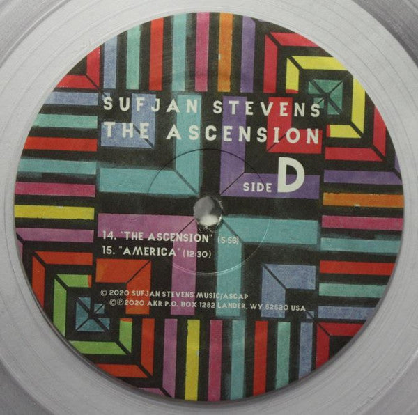 Sufjan Stevens : The Ascension (2xLP, Album, Ltd, Cle)