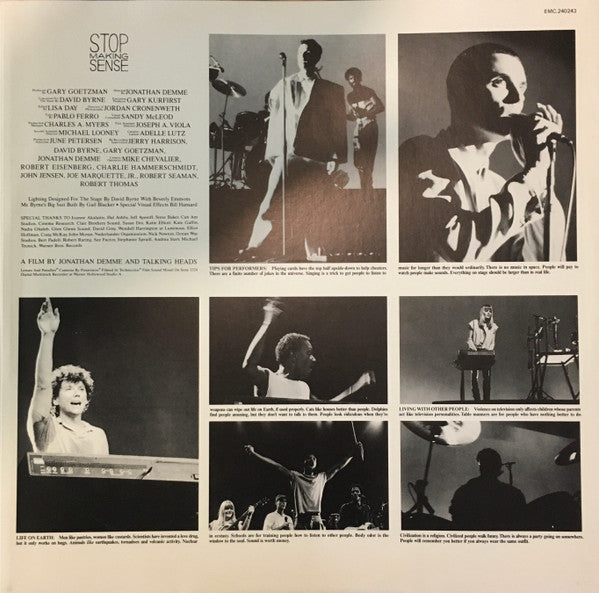 Talking Heads : Stop Making Sense (LP, Album)