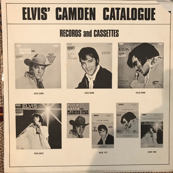 Elvis Presley : Separate Ways (LP, Album, Mono)