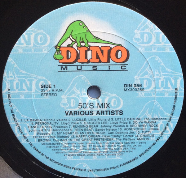 Various : The Fifties Mix (LP, Mixed)