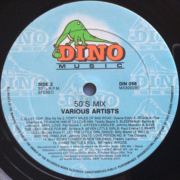 Various : The Fifties Mix (LP, Mixed)