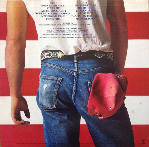 Bruce Springsteen = ブルース・スプリングスティーン* : Born In The U.S.A. (LP, Album)