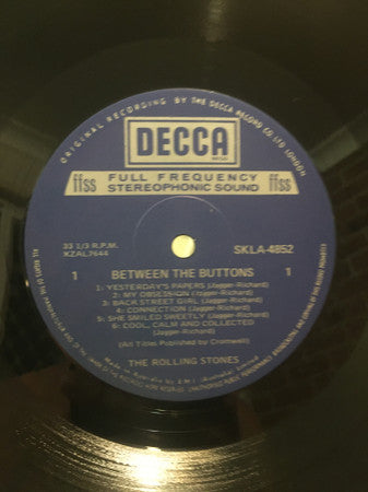 The Rolling Stones : Between The Buttons (LP, Album, RE)