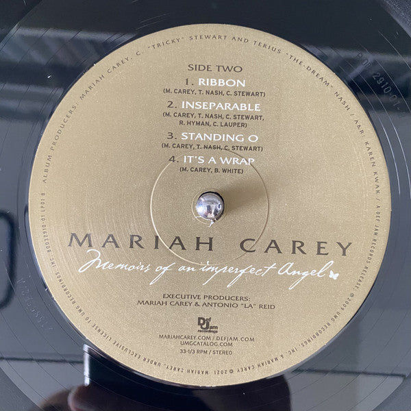 Mariah Carey : Memoirs Of An Imperfect Angel (2xLP, Album, RE)