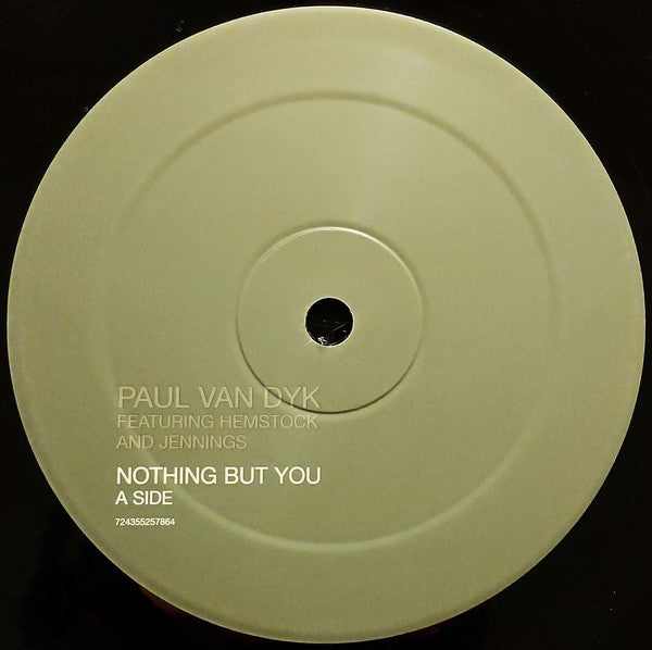 Paul van Dyk Featuring Hemstock & Jennings : Nothing But You (12")