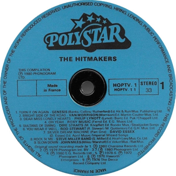 Various : The Hitmakers (LP, Comp)