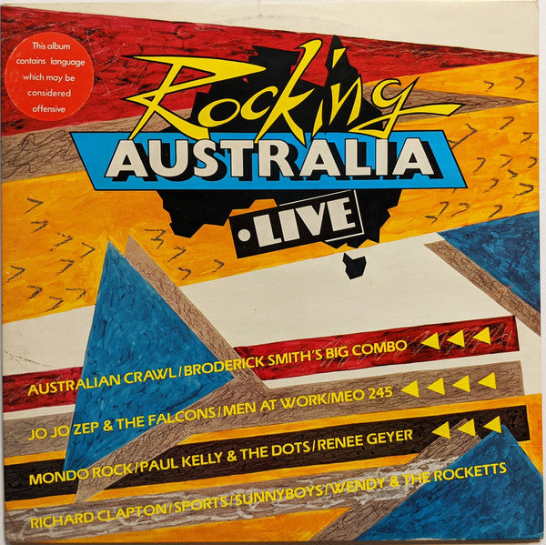 Various : Rocking Australia Live (2xLP, Album)