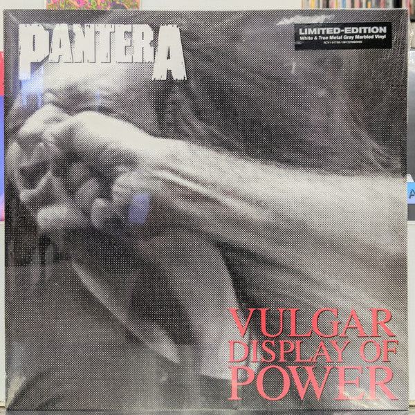 Pantera : Vulgar Display Of Power (LP, Album, Ltd, RE, Whi)