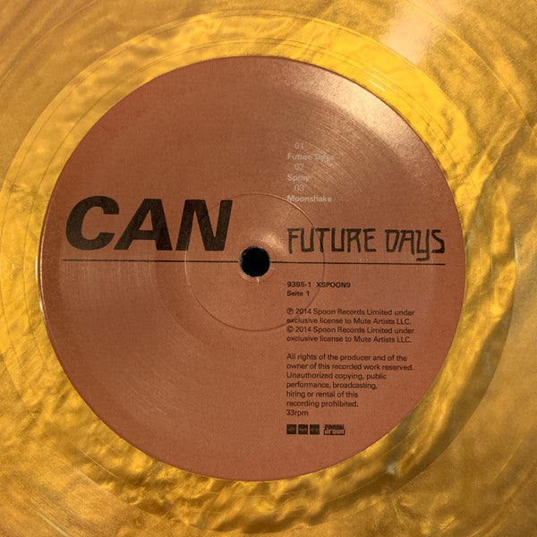 Can : Future Days (LP, Album, Ltd, RE, RM, RP, Gol)