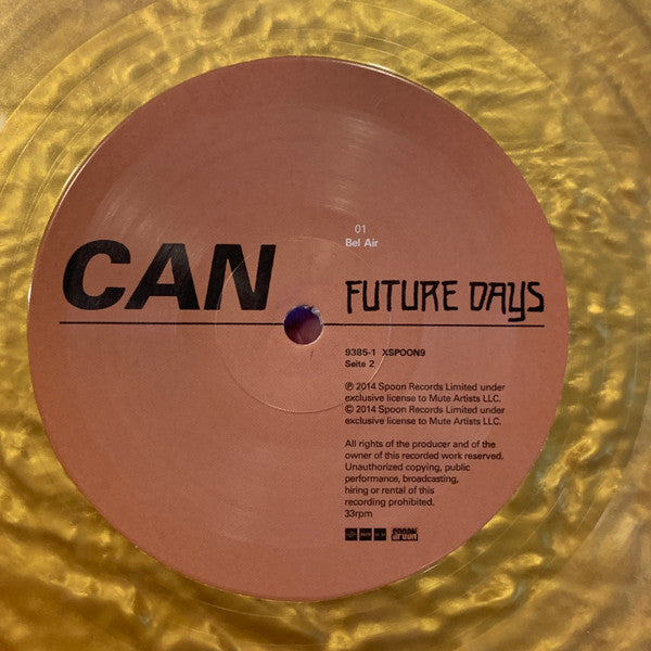 Can : Future Days (LP, Album, Ltd, RE, RM, RP, Gol)