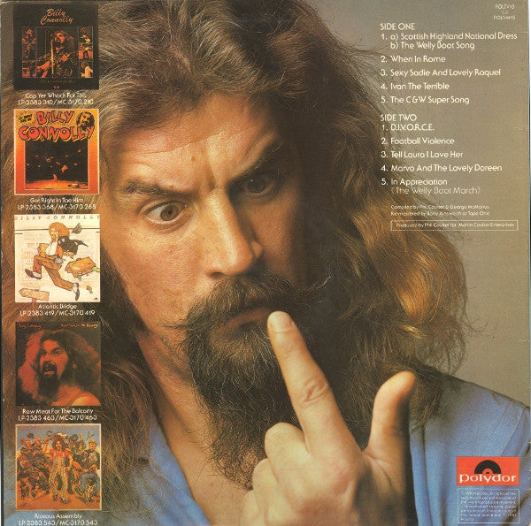 Billy Connolly : The Pick Of Billy Connolly (LP, Album, Comp, RM)