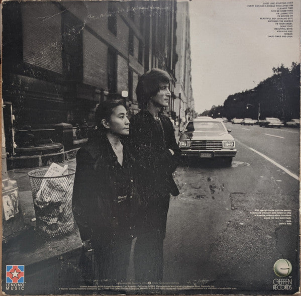 John Lennon & Yoko Ono : Double Fantasy (LP, Album)
